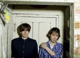 Suede guitarist Bernard Butler and Jackie McKeown of Trans