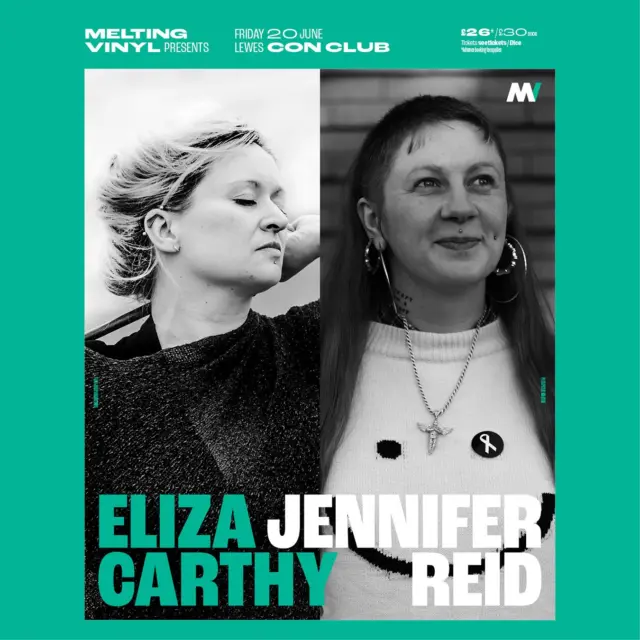 This promises to be a very special show.

Eliza Carthy (solo) @elizacarthh + Jennifer Reid @jenniferballadss play at Lewes Con Club @lewesconclub on Friday 20th June.

Eliza Carthy
If there is one musician who embodies the dynamism and vitality of the current English folk revival, it’s Eliza Carthy MBE.

As the daughter of folk legends Martin Carthy and Norma Waterson, Eliza grew up immersed in the world of traditional music and from an early age was championed by John Peel, Andy Kershaw and Billy Bragg.

Beloved of staunch traditionalists and iconoclasts alike, Eliza’s music effortlessly crosses boundaries of genre and style. Whether solo or fronting a big band, performing a centuries-old ballad or a self-written song, her powerful, nuanced voice, fiercely beautiful fiddle-playing, and mesmerizing performances have influenced a whole generation of young musicians.

Twice nominated for the Mercury Prize, and winner of innumerable other accolades over her thirty-year career, Eliza has performed and recorded around the world with a diverse array of artists including, Paul Weller, Rufus and Martha Wainwright, Patrick Wolf, and Jarvis Cocker.

Describing herself simply as a modern English musician, she is one of the most impressive, engaging, and important performers of her generation.

"Unarguably the queen of English Folk" ~ The Observer

Jennifer Reid performs 19th Century Lancashire dialect work songs, Manchester broadside ballads and clog steps. She played Barb in Shane Meadows’ critically acclaimed period drama The Gallows Pole on the BBC. She works across academia, folk performance, heritage consultation and media to bring industrial history back to the people. Think rousing songs and passionate oratory.

Doors 8pm / Start 8.30pm
£26 + booking fee in adv / £30 on the door
Age restrictions - 18+
Tickets and info: 🎟 https://bit.ly/MeltingVinylTickets
or see the link in our biog @meltingvinylbrighton

.
.
.

#folkmusic #folk #folkmusic #livemusic 💥#folkmusicians #newacoustic #indiefolk #indiefolkmusic